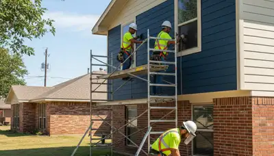 Dallas, TX siding contractor showcasing professional exterior siding installation services