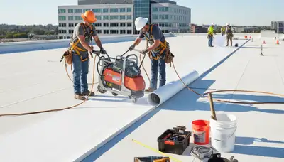 Dallas, TX commercial roofing service for siding contractor protecting properties from hail and heat