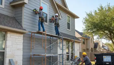 Dallas, TX siding contractor serving residential and commercial exterior siding installation and repair