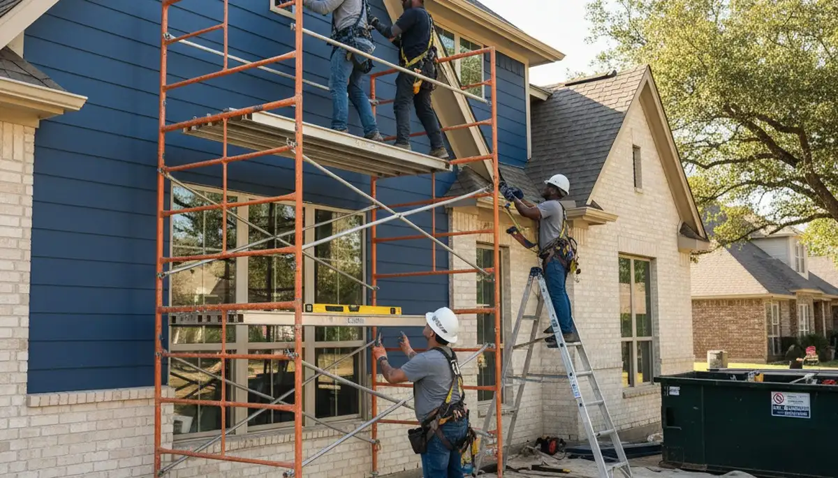 Dallas, TX siding contractor providing professional siding installation and replacement services