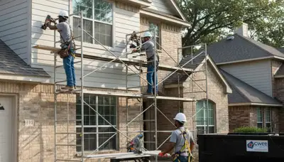 Dallas, TX siding contractor serving homes with professional exterior siding installation and repair