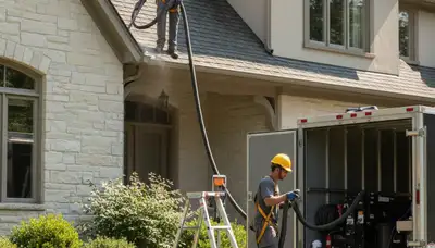 Dallas, TX gutter cleaning service protecting homes from water damage by FX Remodeling & Exteriors