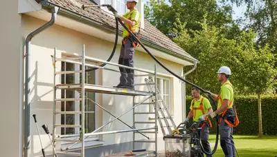Dallas, TX gutter cleaning by FX Remodeling & Exteriors for home protection and water damage prevention