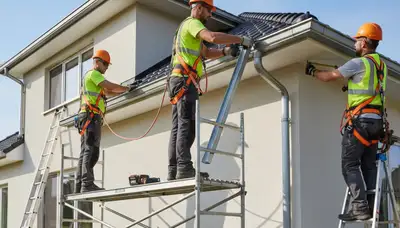 Dallas, TX gutter installation by FX Remodeling & Exteriors for stormwater runoff protection