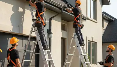 Dallas, TX gutter repair by FX Remodeling & Exteriors for leaks, sagging, and storm damage