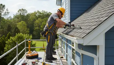 Dallas, TX gutter repair by FX Remodeling & Exteriors for leaks, sagging, and storm damage
