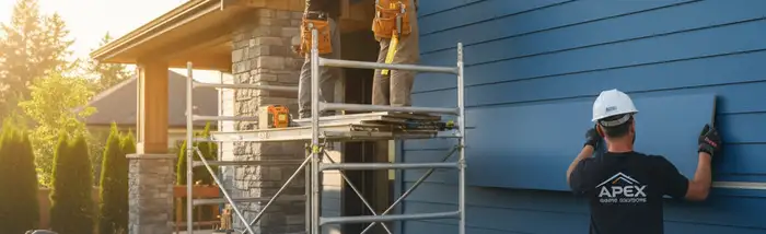 Dallas, TX siding contractor hero image for expert home siding installation and replacement