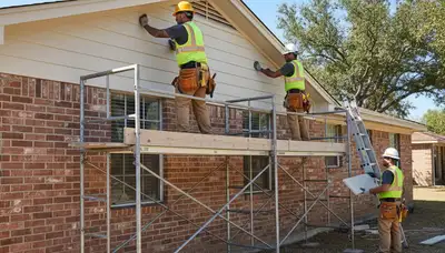 Dallas, TX siding contractor exterior for residential siding installation and replacement services