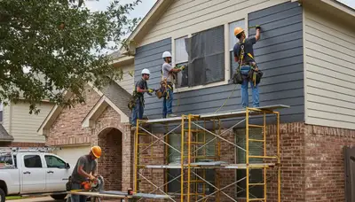 Dallas, TX siding contractor providing professional exterior siding installation and replacement services
