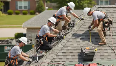Dallas, TX siding contractor inspecting exterior home for siding repair and replacement work