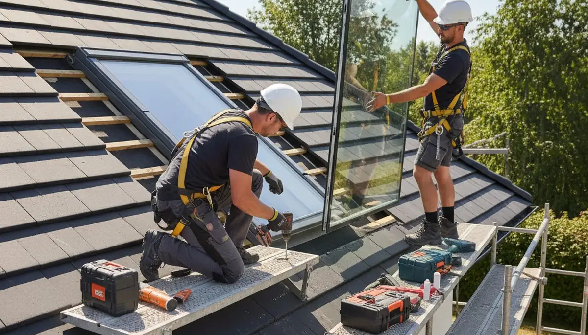 Dallas, TX skylight installation by FX Remodeling & Exteriors for bright, energy-efficient home lighting
