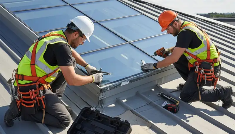 Dallas, TX skylight repair by FX Remodeling & Exteriors for leaks, cracks, and failed seals