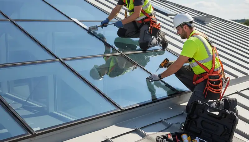 Dallas, TX skylight repair by FX Remodeling & Exteriors for leaks, cracks, and failed seals