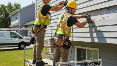 Dallas, TX vinyl siding repair by FX Remodeling & Exteriors for cracked and storm-damaged siding